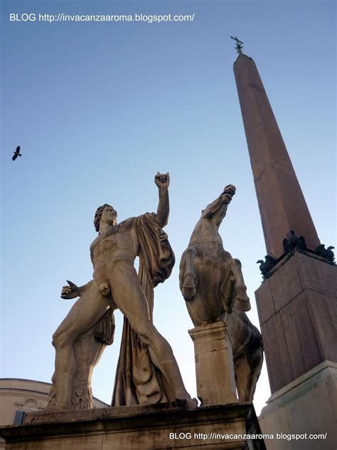 In Vacanza A Roma Fontana Dei Dioscuri In Piazza Del Quirinale