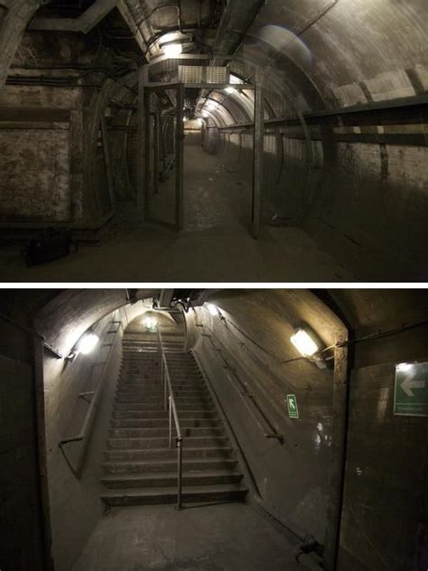 Abandoned Subterranean Tunnels South Kentish Town Tube Station London