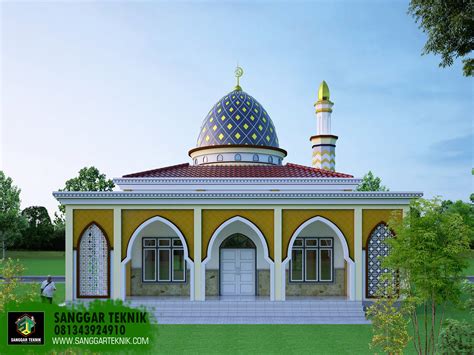 Memperindah Teras Masjid dengan Pembangunan yang Tepat