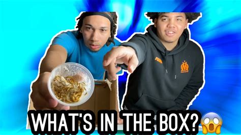 What S In The Box Challenge Extremely Funny Youtube