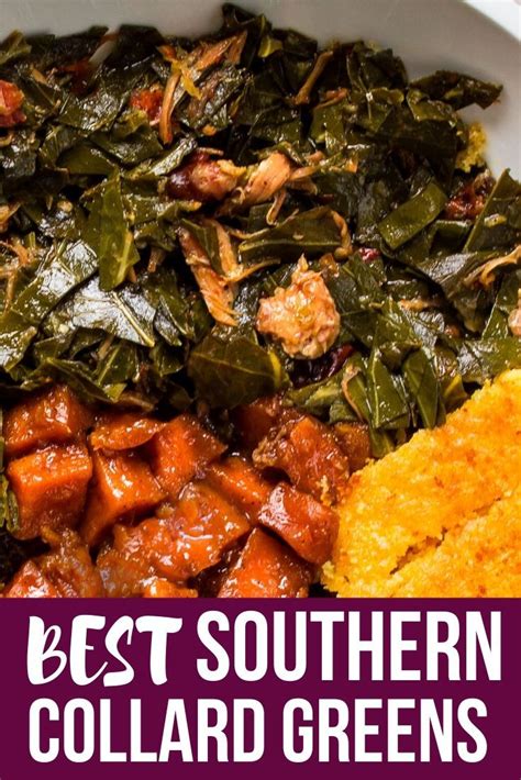 This is how we had them at our company picnics, so long ago. Southern Collard Greens | Recipe | Collard greens recipe ...