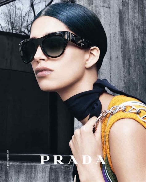 Prada Eyewear Fallwinter 2014 Campaign Featuring Mica Arganaraz