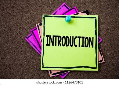 Introduction Images, Stock Photos & Vectors | Shutterstock