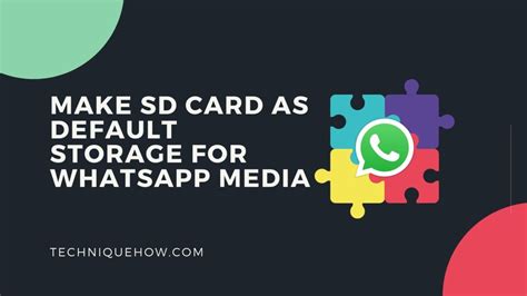 How to set sd card as default storage. WORKING Make SD Card as Default Storage for WhatsApp Media - TechniqueHow