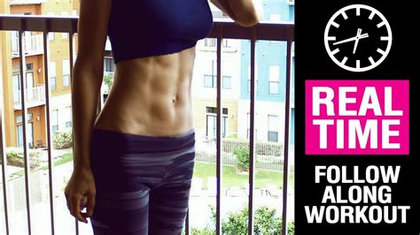 Set Your Abs On Fire 6 Pack Abs Workout For Women Real Time Youtube