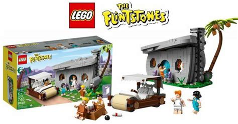 Lego Ideas 21316 The Flintstones Home Barney Rubble And Betty Rubble New