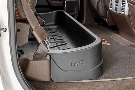 Rough Country Under Seat Storage Crew Cab Ford F 150 15 23super