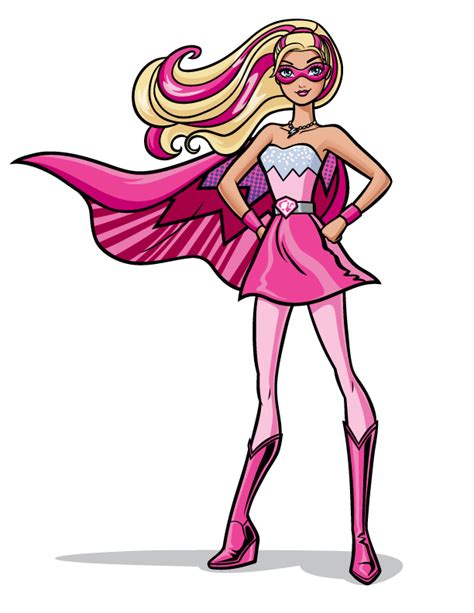 Barbie Cartoon Superhero In 2020 Barbie Cartoon Girl Superhero Party
