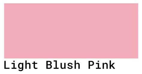 Light Blush Pink Color Codes The Hex Rgb And Cmyk Values That You Need