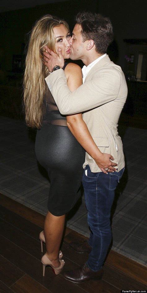 Celebrity Big Brother Housemates Lauren Goodger And Ricci Guarnaccio