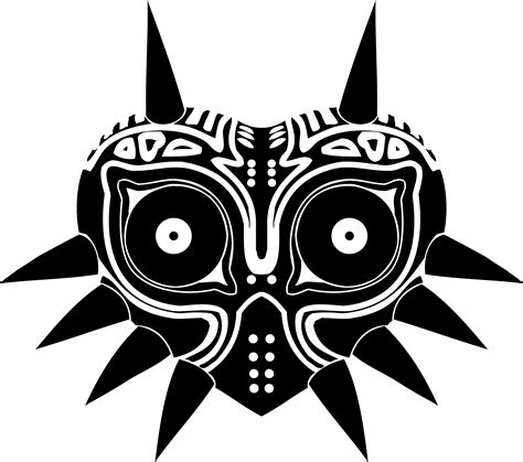 Download "majoras Mask Vector" By Reptiletc - Legend Of Zelda Majora's