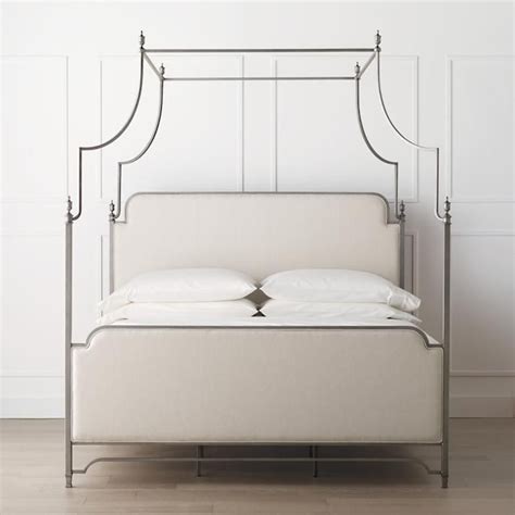 66w x 100l x 56h or 68h #bed #bedroom #fabric #hardware #pillows #podium_b #queen #queen_bed #restoration #restoration_hardware #rhcom #sheets #sleigh_bed. Whitby Canopy Bed | Frontgate in 2020 | Canopy bed, Metal ...