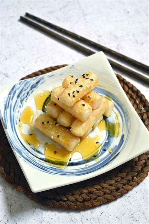 Korean Rice Cakes With Honey Jaja Bakes