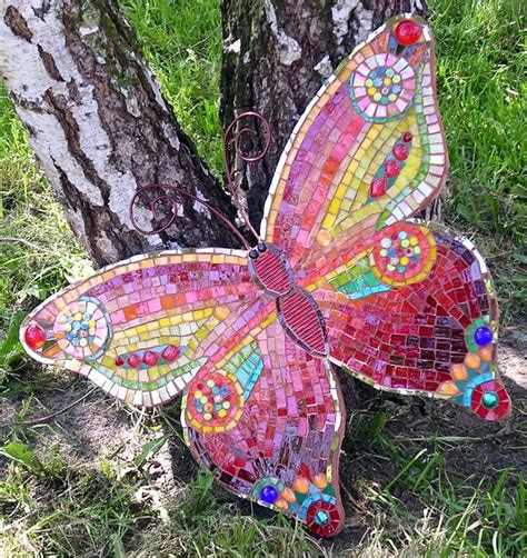 Pin By Marsmac Potter On Art Butterfly Mosaic Mosaic Crafts Mosaic Art
