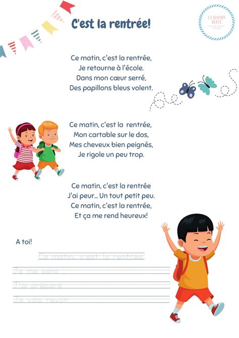 C est la rentrée French for kids