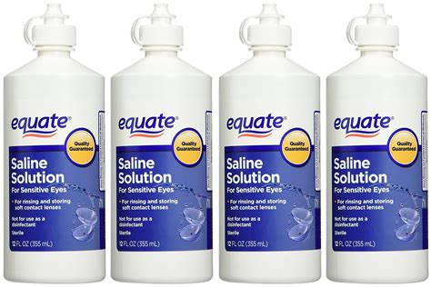 Buy Equate Saline Solution For Sensitive Eyes Twin Pack 12 Fl Oz 4