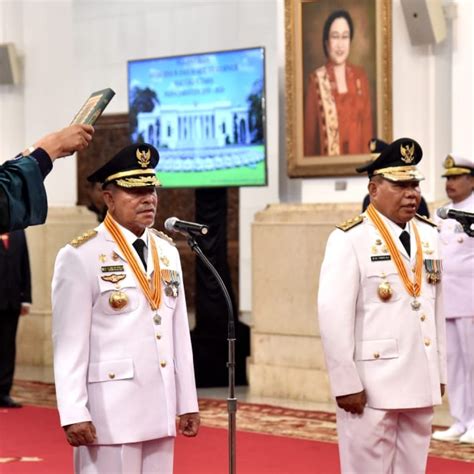 Presiden Jokowi Lantik Gubernur Dan Wakil Gubernur Maluku Utara
