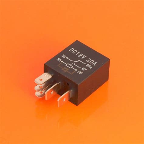 Micro Relay 12v 30 Amp 5 Pin Changeover With Diode 3 Way Components