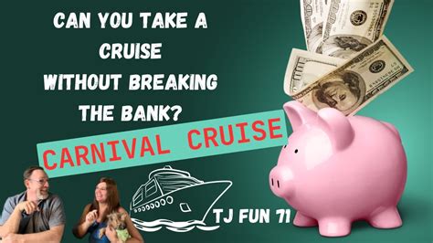 Cruise On A Budget A Carnival Cruise Reveal Youtube