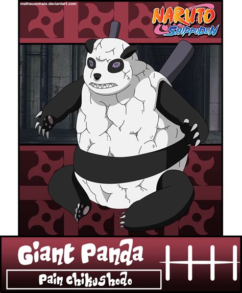 Giant Panda Pain Chikushodo By Matheusinhaia On Deviantart