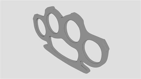 3d Model Knuckle Duster