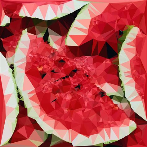 Abstract Art Fruits Watermelon By Kenkchow On Deviantart