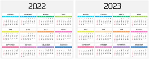 Calendario 2022 Y 2023 En Word Excel Y Pdf Calendarpedia Images And