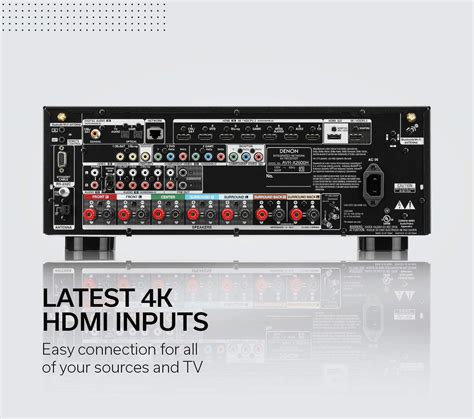 Denon Avr X2600h 4k Uhd Av Receiver 2019 Model 72 Channel 95w
