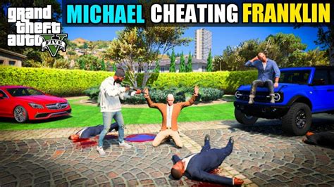 Gta 5 Michael Cheating On Franklin Gta 5 Malayalam Youtube