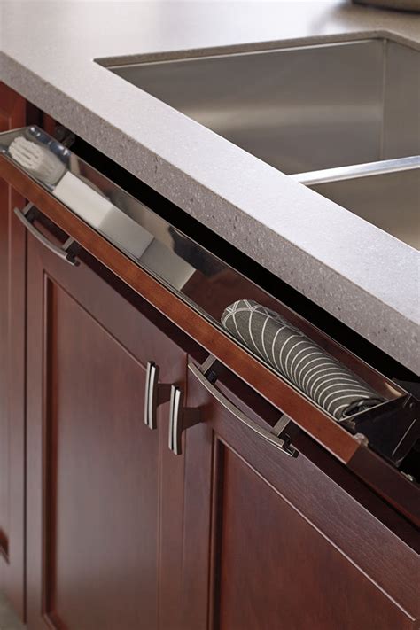 Make Your False Drawer Fronts Functional With The Tilt Out Drawer