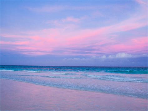 Pink Beach Aesthetic Wallpapers Top Free Pink Beach Aesthetic