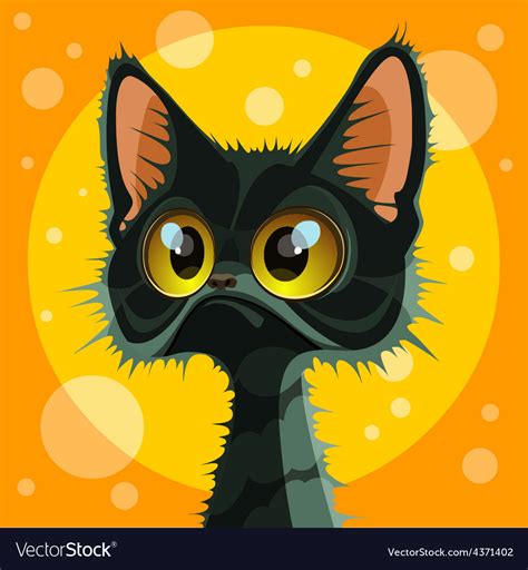 Collection 92 Wallpaper Cute Cartoon Cat With Big Eyes Stunning