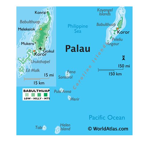 Welcome to google maps palau locations list, welcome to the place where google maps sightseeing make sense! Palau Map and Information, Map of Palau, Facts, Figures ...