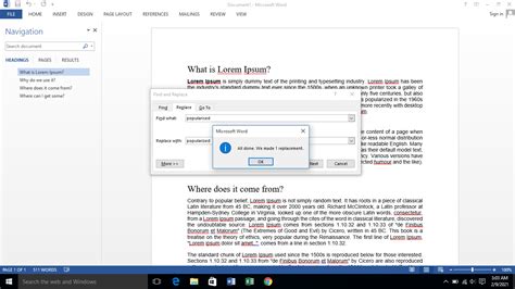 How To Find And Replace Text In Word