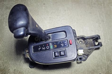 Selector Lever Of The Automatic Transmission Stock Photo Image Of