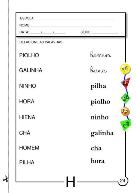 Atividades Com A Letra H Para EducaÇÃo Infantil