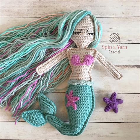 Ragdoll Mermaid Free Crochet Pattern Spin A Yarn Crochet
