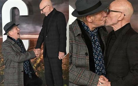 Sir ian made it a memorable moment by getting down on one knee to jokingly. Ian McKellen 'pide matrimonio' a Patrick Stewart y acepta ...