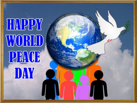 The English World Happy Peace Day