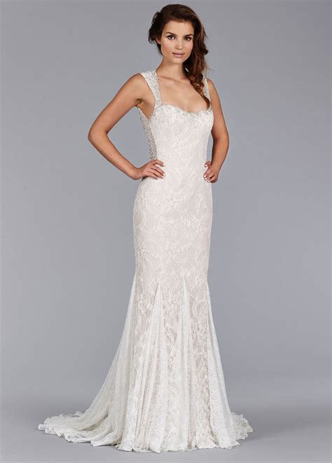 While maternity bridal gowns are available in spandex. Bridal Gowns and Wedding Dresses by JLM Couture - Style 8453