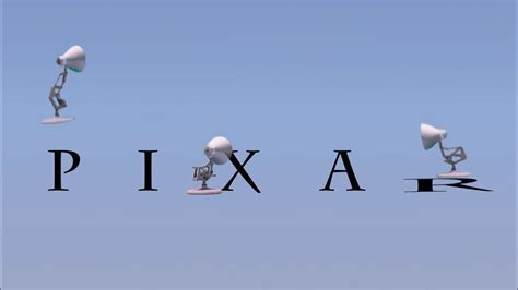 Three Luxo Lamps Spoof Pixar Logo Youtube