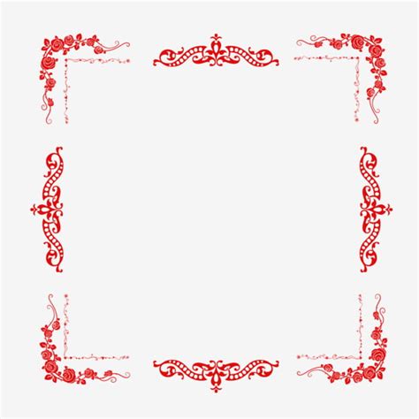 Millions customers found simple border frame templates &image for graphic design on pikbest. Red Border Traditional Border Simple Design, Pattern, Lace ...