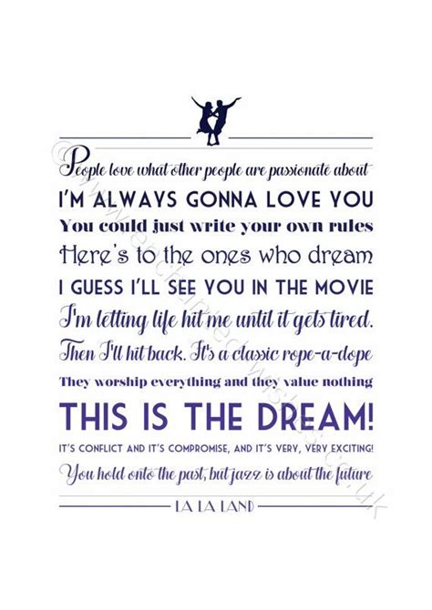 Excited about receiving a callback, mia shares the good news with sebastian in these la la land movie quotes. Image result for la la land this is the dream quote | Jazz ...