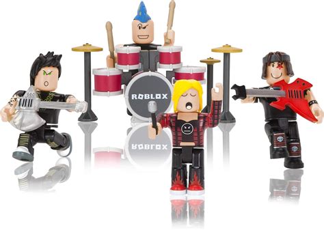 Roblox Action Collection Punk Rockers Four Figure Pack
