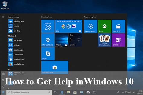 Look How To Get Help In Windows 10 6 Ways Included Minitool