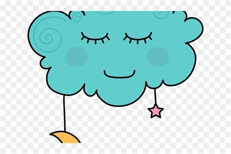 Dreaming Clipart Callout Sleeping Cloud Cartoon Free Transparent