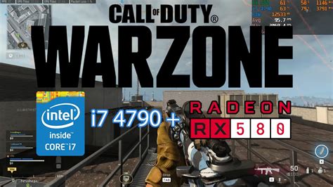 Call Of Duty Warzone I7 4790 Rx 580 Competitive Setting Youtube