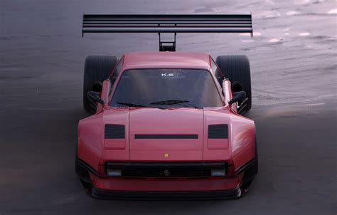 Maybe you would like to learn more about one of these? Обои дизайн, ferrari, автомобиль, front, Pikes Peak 308 Hillclimb Racer картинки на рабочий стол ...