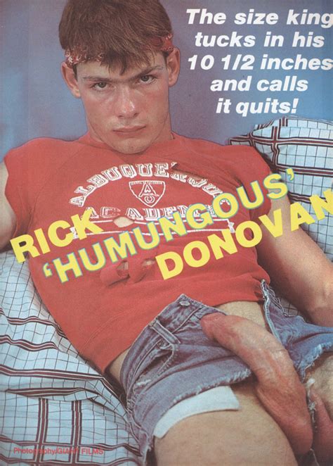 Retro Studs Rick Humongous Donovan In Inches March