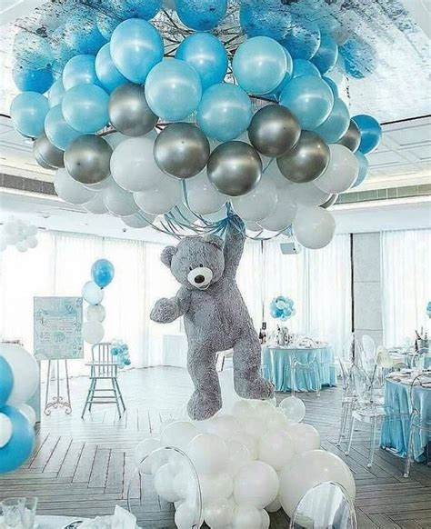 Pin En Baby Shower Balloon Decorations